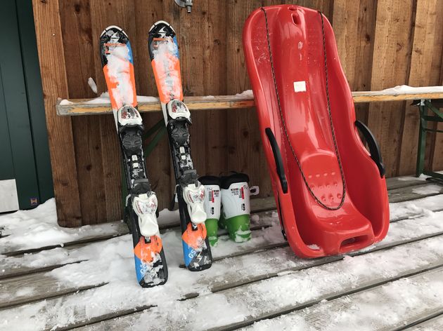 Ski\u00ebn en slee\u00ebn met de kids