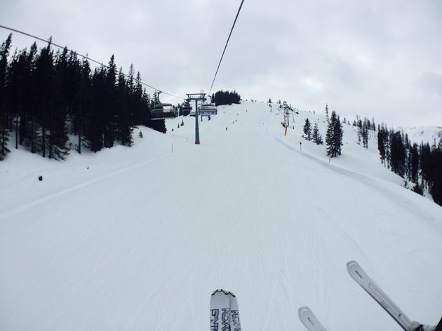 Verse sneeuw in Saalbach