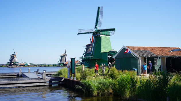 De schitterende molens van de Zaanse Schans