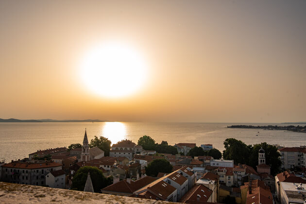 Plan je bezoek net voor zonsondergang, voor dit mooie uitzicht