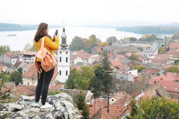 Het uitzicht bij Zemun is zeker de moeite waard