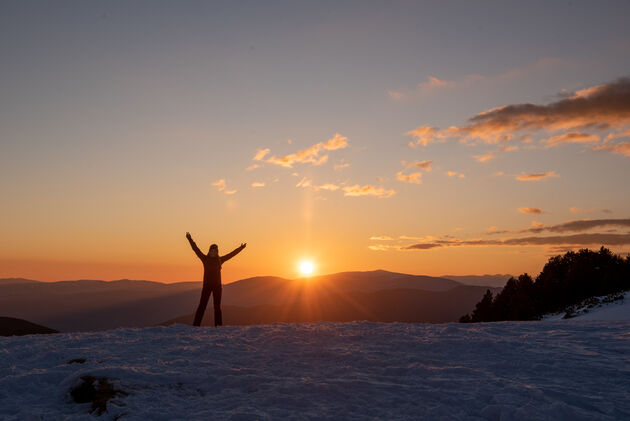 Zonsondergang in Andorra: pure magie