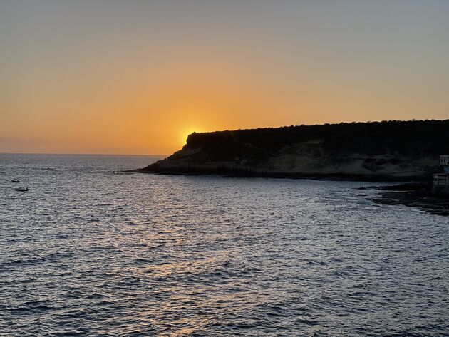 <em>De zonsondergang op Tenerife is in het echt nog veel mooier dan op de foto<\/em>