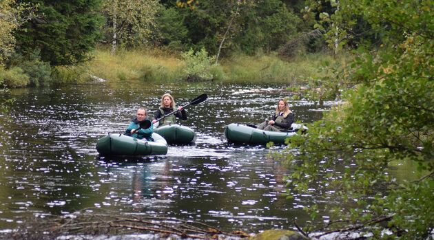 <em>Packrafting is superleuk en de Zweedse natuur leent zich hier uitstekend voor!<\/em>